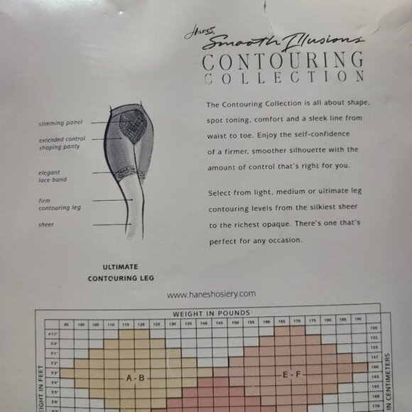 Hanes Smooth Illusions Contouring Collection Barely Black Shaper Panty - Picture 2 of 7